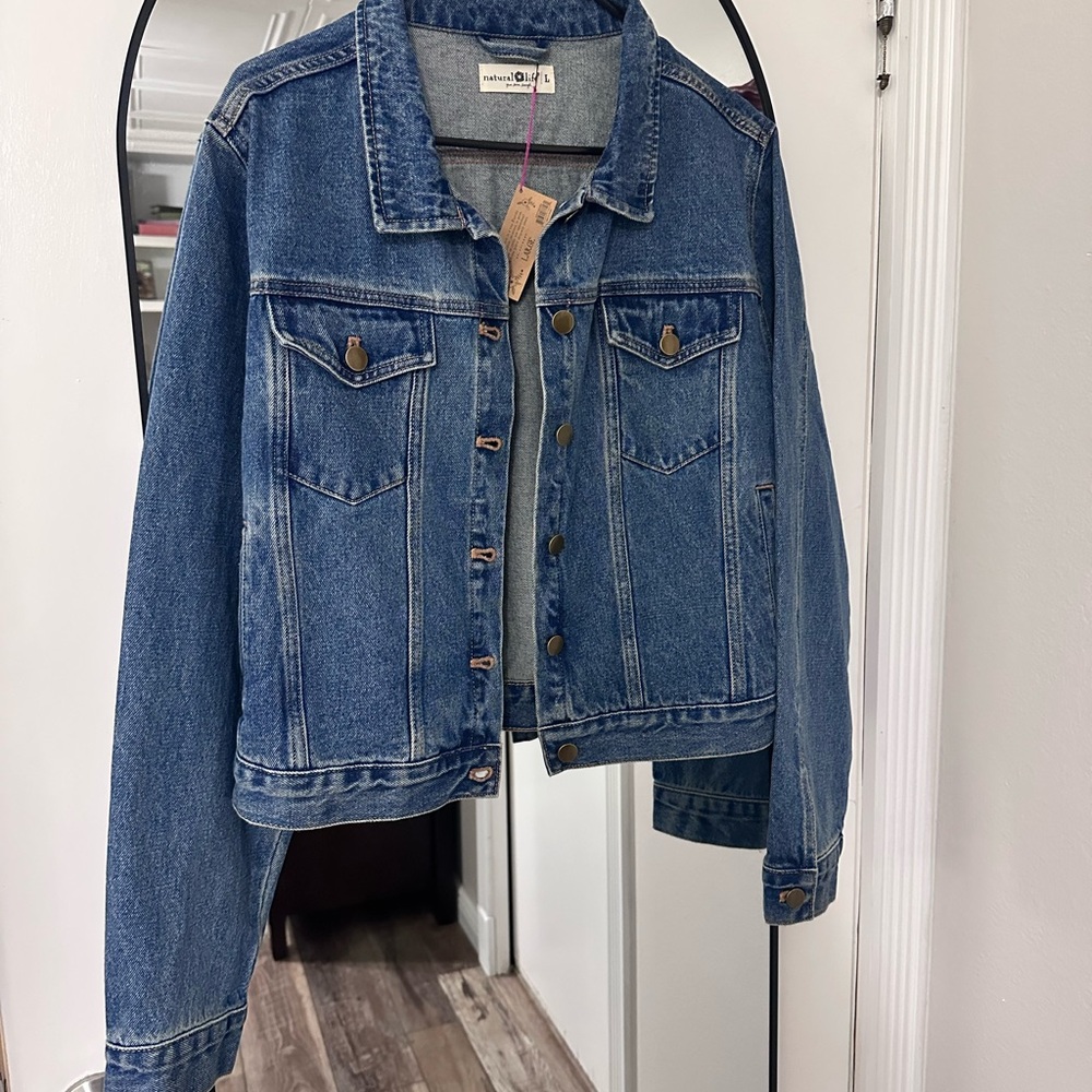 NATURAL LIFE Classic Blue Denim Jacket